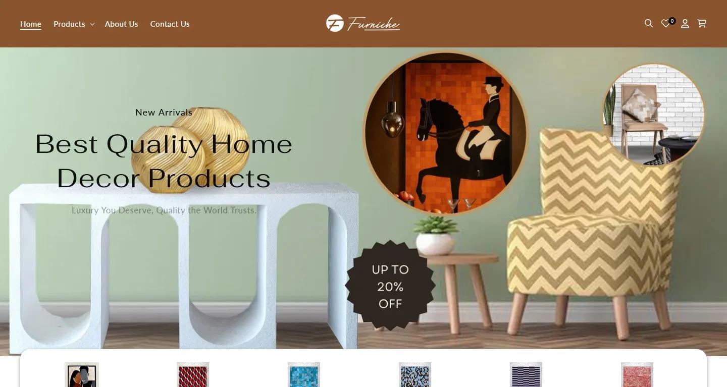 Furniche — Premium Furniture E-Commerce Platform